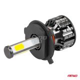 AMiO LED esitule pirnid, 2 tk H4 ventilaatoriga | HL Autoosad