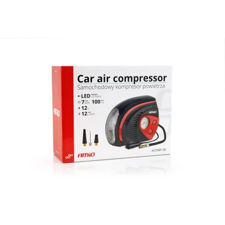 AMiO rehvikompressor 12 V LED ACOMP-08 | HL Autoosad