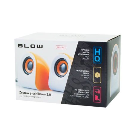 Blow arvutikõlarid 2.0, 2 x 3 W, MS-25 | HL Autoosad