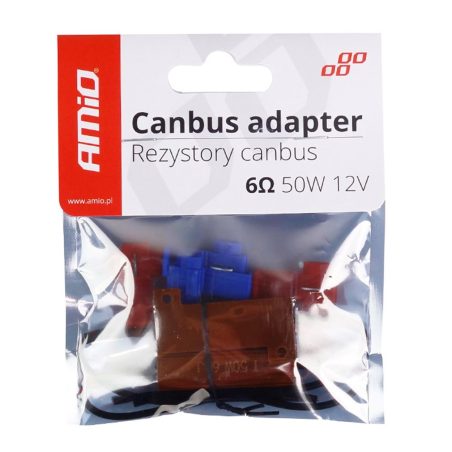 AMiO LED CANbus relee takisti 6 Ohm 50 W, 2 tk | HL Autoosad