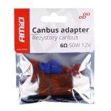 AMiO LED CANbus relee takisti 6 Ohm 50 W, 2 tk | HL Autoosad