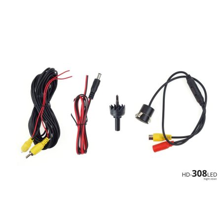 Parkimiskaamera HD-308-LED Night Vision, 18 mm | HL Autoosad