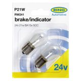 Ring 24 V 21 W 24 V BA15s Blister | HL Autoosad