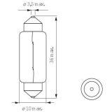12 V 5 W S8,5D 11 x 38 Ring | HL Autoosad
