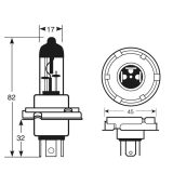 Bosma 12 V 100/90 W P45t R2 Hal. | HL Autoosad