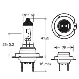 Ring 24 V 70 W H7 | HL Autoosad