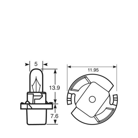 Ring 14 V 0,9 W t 101/27 W Grey | HL Autoosad