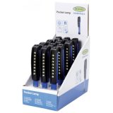 Ring taskulamp - töölamp 8 LED sinine 3xAAA | HL Autoosad