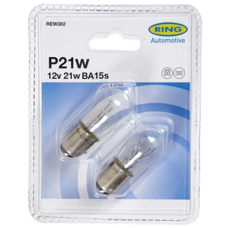 Ring 12 V 21 W BA15s P21W, 2 tk blister | HL Autoosad