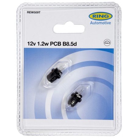 Ring 12 V 1,2 W B8,5d PCB, 2 tk blister | HL Autoosad