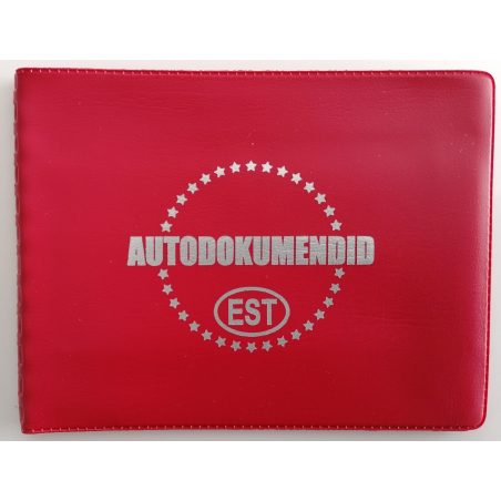 Autodokumentide kaaned, väikesed, punane | HL Autoosad