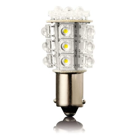 LED 12V 5W BA15s PUNANE 2tk VECTA 6185