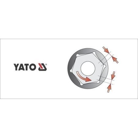Yato padrun 1/2", 11 mm, Cr-V (YT-1204) | HL Autoosad
