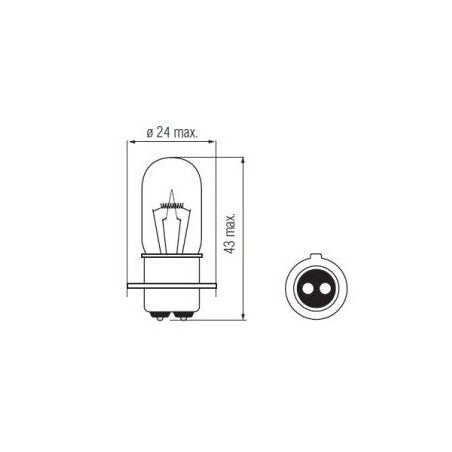 Bosma 12 V 35/35 W PX15d | HL Autoosad