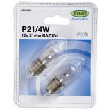 Ring 12 V 21/4 W BAZ15d, 2 tk blister | HL Autoosad