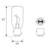 Bosma 24 V/26 V 25 W BAY15d Navigat | HL Autoosad
