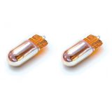 Ring 12 V 5W T10 Silver Amber, 2 tk | HL Autoosad