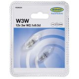 Ring 12 V 3 W W3W T10, 2 tk blister | HL Autoosad