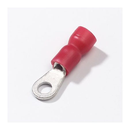 Juhtmeotsik auguga punane M3,2 mm, 100 tk | HL Autoosad