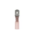 Juhtmeotsik isane punane 6,3 mm termo, 100 tk | HL Autoosad