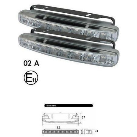 Ring LED-tuled mini Cruise-Lite Ice 8-LED | HL Autoosad