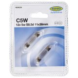 Ring 12 V 5W C5W, 2 tk blister | HL Autoosad