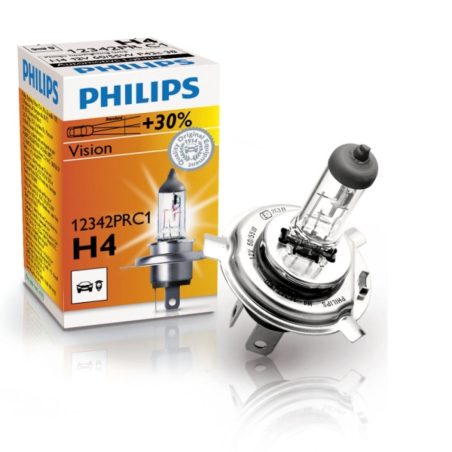 Philips esitule pirn 12 V H4 Vision + 30% | HL Autoosad