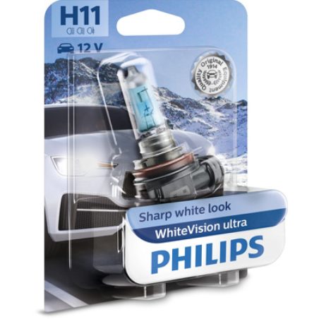 Philips esitule pirn 12 V H11 WhiteVision Ultra, 1 tk | HL Autoosad