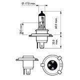 Philips esitule pirn 12 V H19 LongLife EcoVision 60/55 | HL Autoosad