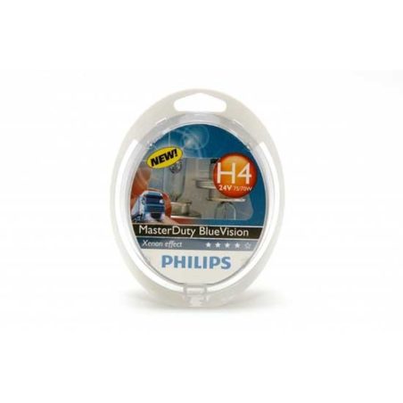 Philips esitule pirn 24 V H4 MasterDuty BlueVision, 2 | HL Autoosad