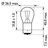 Philips pirn 24 V P21W BA15S | HL Autoosad
