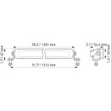 Hella kaugtuli, töötuli Black Magic LED Slim Lightbar | HL Autoosad