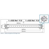 Hella lisakaugtuli ref 17,5+17,5 LED LightBar 470 | HL Autoosad