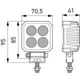Hella töötuli LED ValueFit TS1700, 1700 lm, 12–24 V, 3 | HL Autoosad
