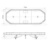 247Lighting vilkuripaneel Apollo LED 29" 10–30 V R65 | HL Autoosad
