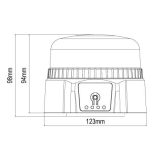247Lighting katusevilkur magnetiga, laetav, R65, 123 x | HL Autoosad