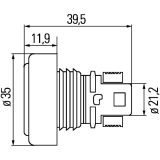 Hella gabariidituli LED valge 24 V | HL Autoosad