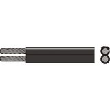Alstermo RKUB kõlarijuhe 2 x 2,5 mm², 50 m punane/must | HL Autoosad