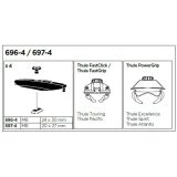 Thule katuseboksi tarvik T-soone adapter 20 mm | HL Autoosad