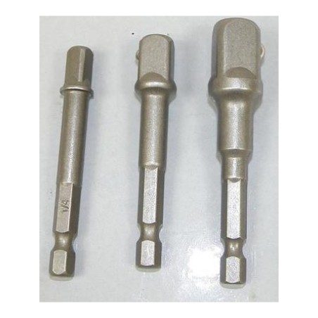 Baltwerk adapterite komplekt, 3 osa – 1/4", 3/8", 1/2" | HL Autoosad