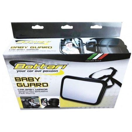Bottari lisapeegel tagaistmele 29 x 19 cm Baby Guard | HL Autoosad