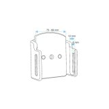 Brodit telefonihoidik Apple iPhone 12/13, 75–89 mm | HL Autoosad