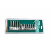 Kamasa kuuskant-otsikpadrunite komplekt 3/8" 5–14 mm | HL Autoosad