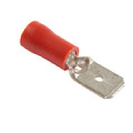 K-Fix juhtmeliidis plaatpistik 6,3 x 0,8 mm punane | HL Autoosad