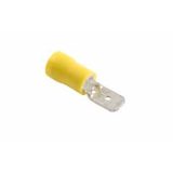 K-Fix juhtmeliidis plaatpistik 6,3 x 0,8 mm kollane | HL Autoosad