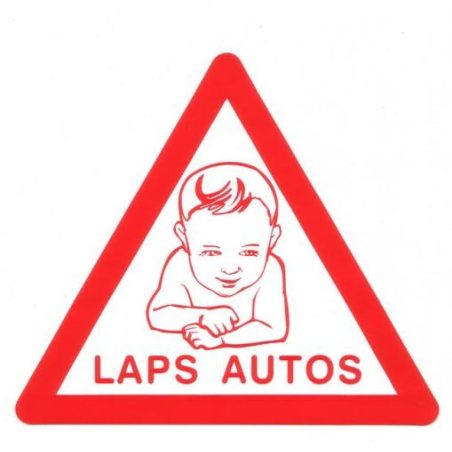 Müügiram tunnusmärk "Laps autos", kleebis | HL Autoosad