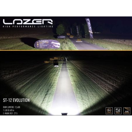 Lisakaugtuli Lazer ST12 Evolution 12408 lm ref 27,5 | HL Autoosad