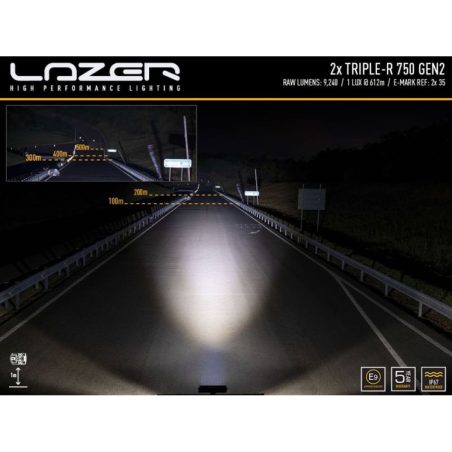 Lisakaugtuli Lazer Ranger 19- komplekt Triple-R 750 | HL Autoosad