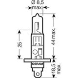 Osram esitule pirn 12 V H1 Ultra Life DUO, 2 tk | HL Autoosad