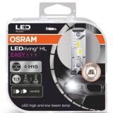 Osram esitule pirn 12 V LEDriving®HL Easy H15 6500K, 2 | HL Autoosad
